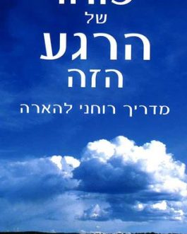 כוחו של הרגע הזה